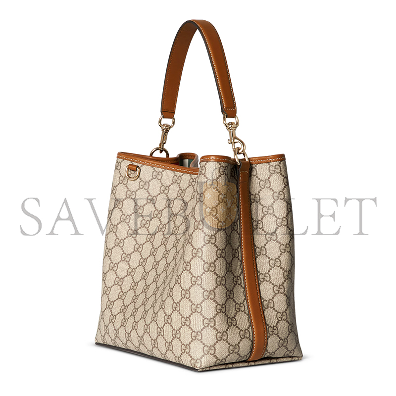 G*u*i gg emblem medium bucket bag 815103 (25*25*15.5cm)